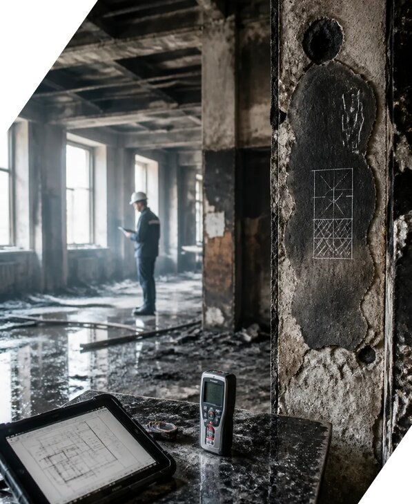 Обследование зданий после пожара в Сочи от 15504 р. | ЭкспертизаРоссия
